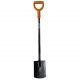 Лопата садовая Fiskars с закругленным лезвием