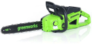 Аккумуляторная пила Greenworks G40CS30IIK4 c АКБ 4 Ач и ЗУ